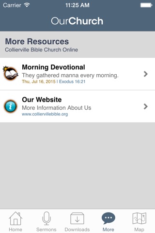 Collierville Bible Church screenshot 4