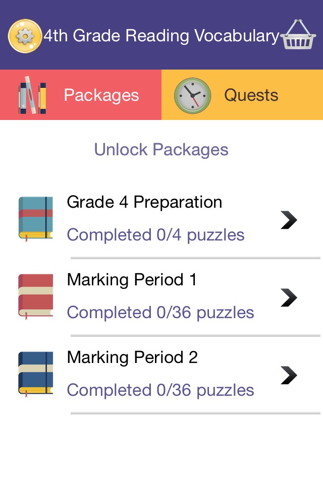 4th Grade Reading Vocabulary screenshot 2