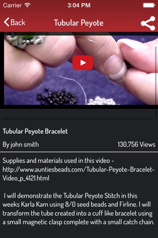 Peyote Stitch Guide - Ultimate Video Guide screenshot 3