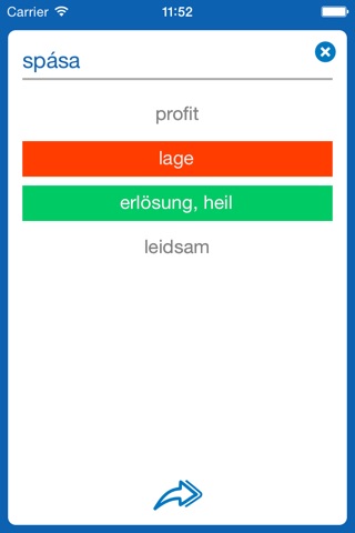 Czech <> German Dictionary + Vocabulary trainer screenshot 4