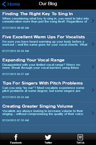 Singorama Vocal Warm Ups screenshot 4