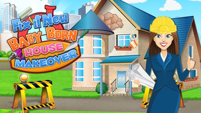 Fix It New Baby Born House Makeover