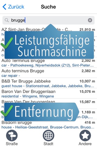 Bruges Travelmapp screenshot 3