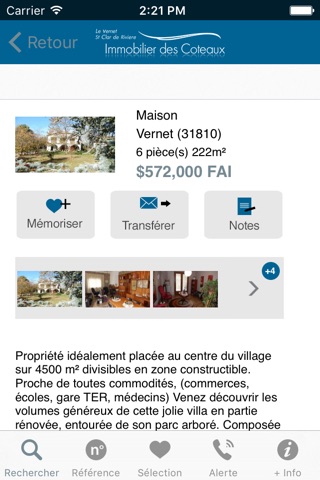 IMMO Coteaux screenshot 3