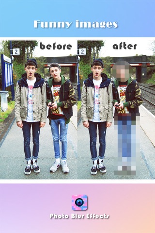 Hide My Face From Photo - Censor Focus Editor with Blur & Mosaic Touch Effects screenshot 4