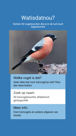 Vogels in de tuin