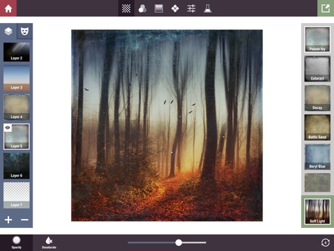 Скриншот из Stackables for iPad - Layered Textures, Effects, and Masks