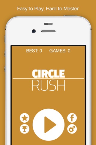 Circle Rush Crossy - Don't Stop the White Ball screenshot 3