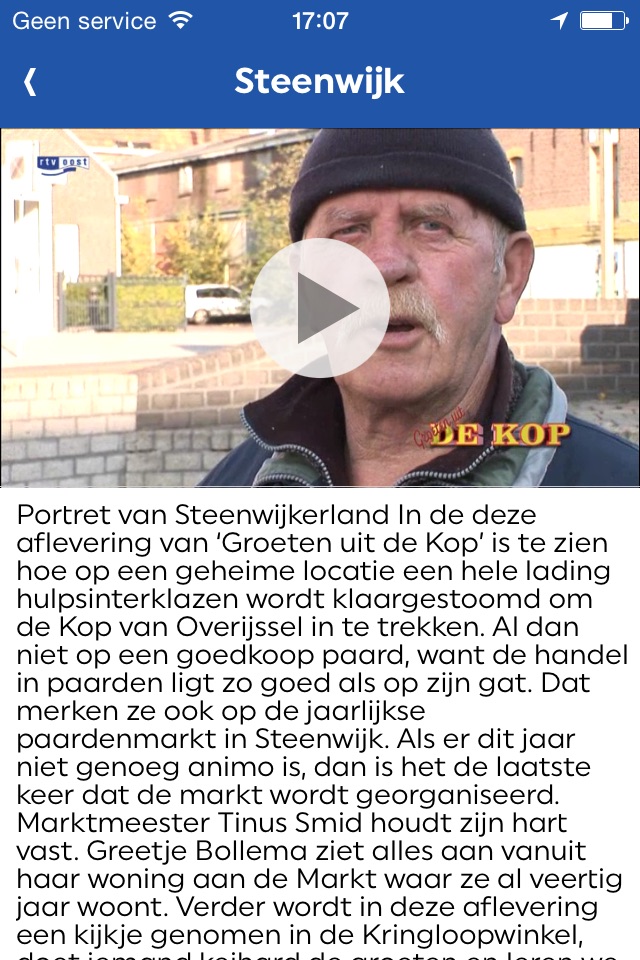 Mooi Overijssel! Hét platform voor oud en nieuw videomateriaal van de provincie Overijssel. screenshot 3