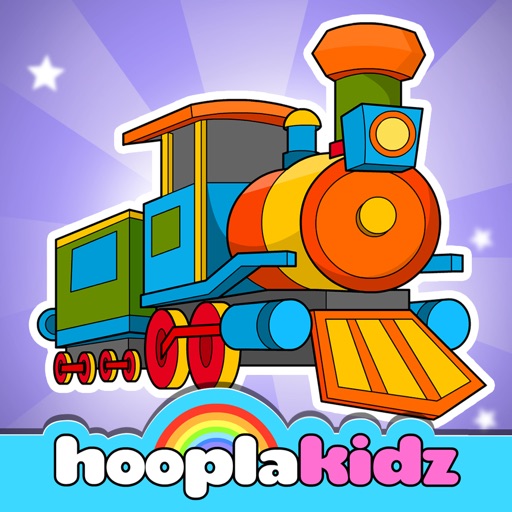 HooplaKidz Preschool Party (Travel Pack - Transport, Places, Shapes) iOS App