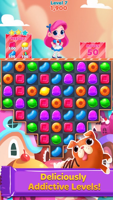 CANDY HEROES SPLASH - MATCH 3 CRUSH CHARM GAME 1.0 IOS