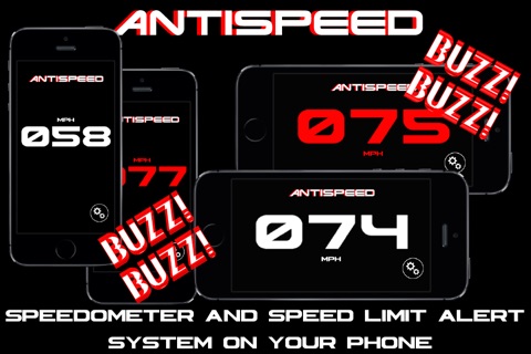 AntiSpeed-Speedometer and Speed Limit Alert for Apple Watch screenshot 2