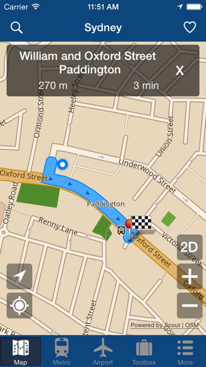 Sydney Offline Map - City Metro Airport screenshot-3