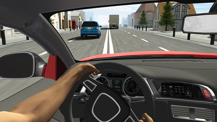 Racing in Car screenshot-3