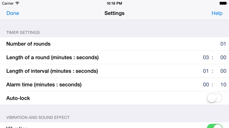 Friendly Timer - Big timer for cooking and fitness screenshot-3