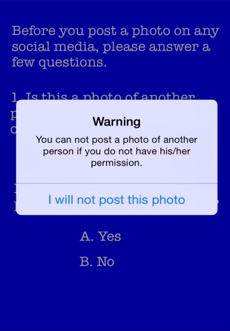 PrePost - Is Your Photo Appropriate? screenshot 2