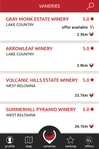 Wine Findr - Okanagan Wine Tour Guide screenshot 4
