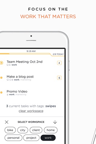 Swipes - To do & Task list. Plan & Achieve goals. screenshot 3