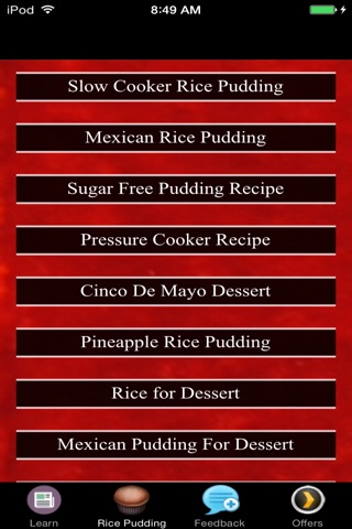 Rice Pudding Recipes - Dessert screenshot 3