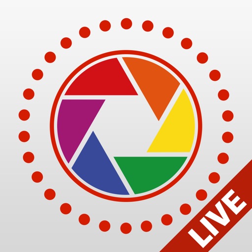 Live Pictures Cam & gif photo maker: A camera for Moving Photos Icon