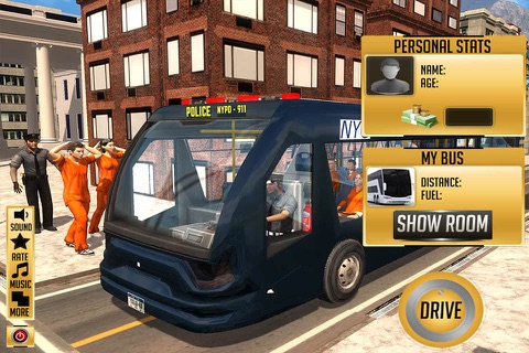 Police Bus Crime City Sim-ulator screenshot 2