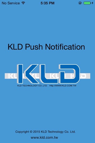 KLD Push Notification screenshot 2