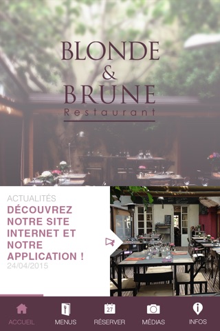 Blonde et Brune - Restaurant marseille screenshot 2