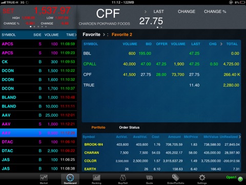 Apple Wealth HD Trade for iPad screenshot 2