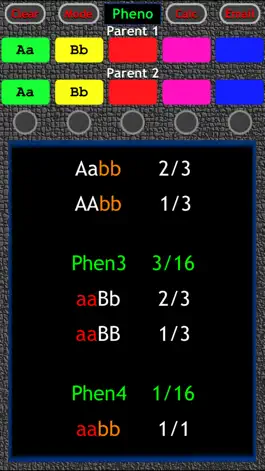 Game screenshot Punnett Calc apk