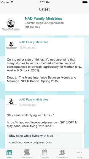 NAD Family Ministries(圖2)-速報App