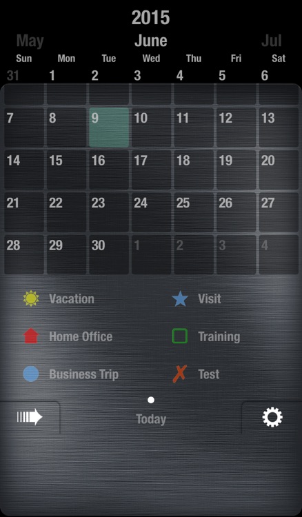 Visual Calendar