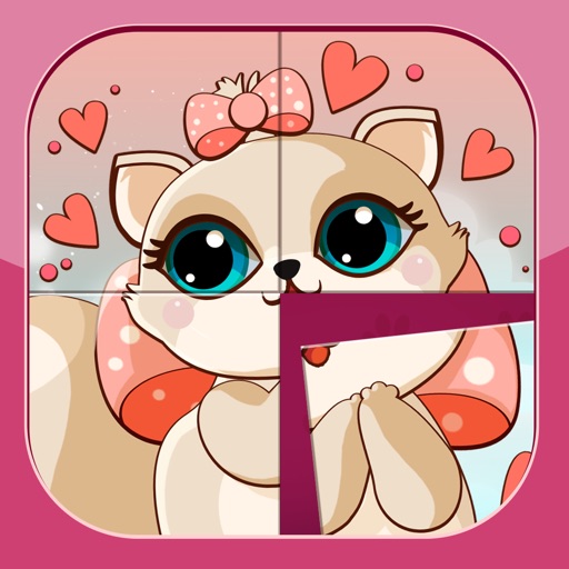 Cat Puzzle - Rotate And Assemble Icon