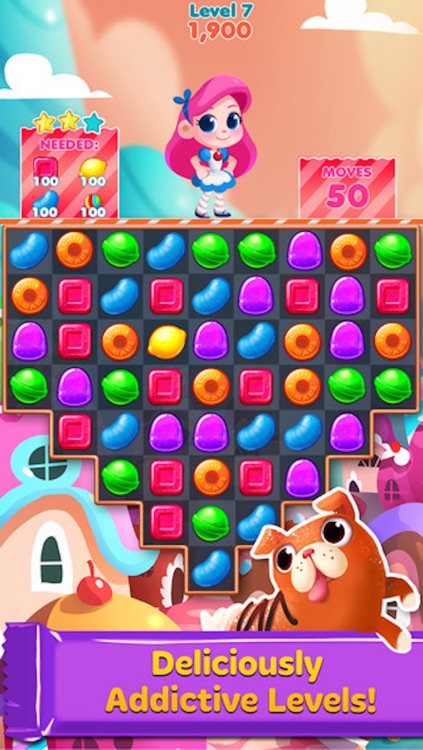Cookie Crush Blast - Jolly splash match 3 games