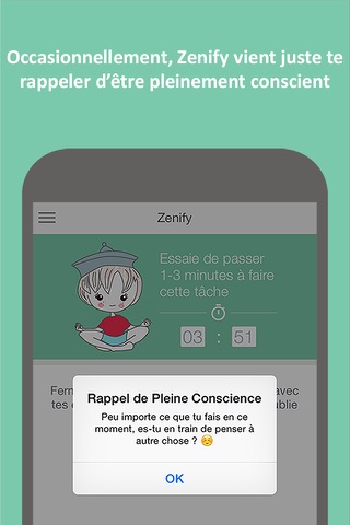 Zenify - Meditation and Mindfulness Training Techniques for peace of mind, stress relief and focus screenshot 4