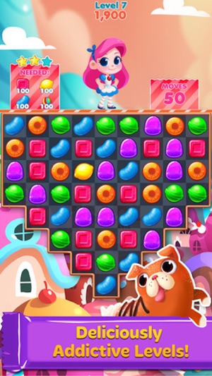 Sugar Splash Mania - Candy Rush Jam(圖2)-速報App