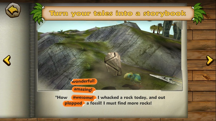 Dino Tales – literacy skills from creative play screenshot-4