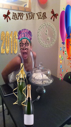 Photo Stickers: New Years Edition