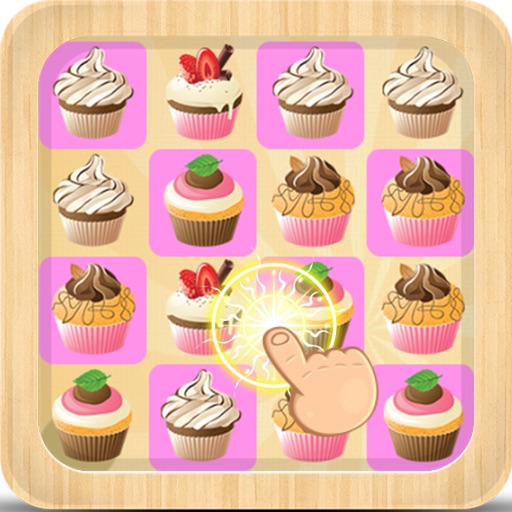 Cupcake cookie match mania Icon