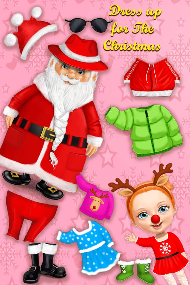 Sweet Baby Girl Christmas Fun 2 - No Ads screenshot 4