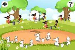 Game screenshot A Sort By Size Game for Children: Learn and Play with Children at a Playground mod apk