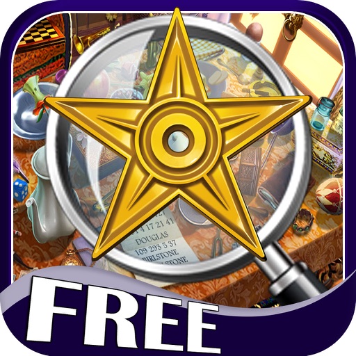 Hidden objects: the book of 100 mystery story icon
