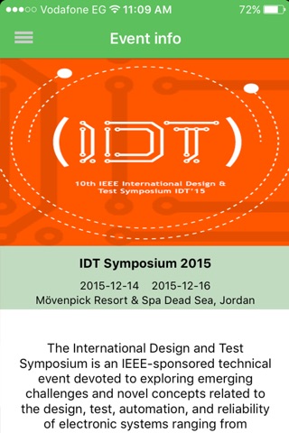 IDT 2015 screenshot 3