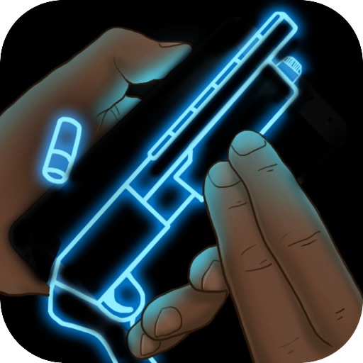 Neon Weapon Shotgun Simulator Icon