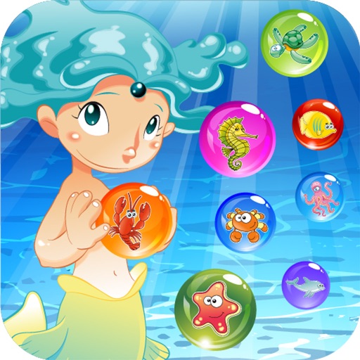 Bubble undersea icon