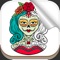 Celebrate the most popular Mexican holiday, Dia de los Muertos, and have fun with Day of the Dead Coloring Book free app