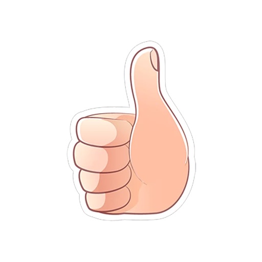Hand Gesture Stickers iMessage Edition