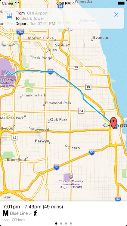 Transit Tracker - Chicago (CTA) screenshot-3