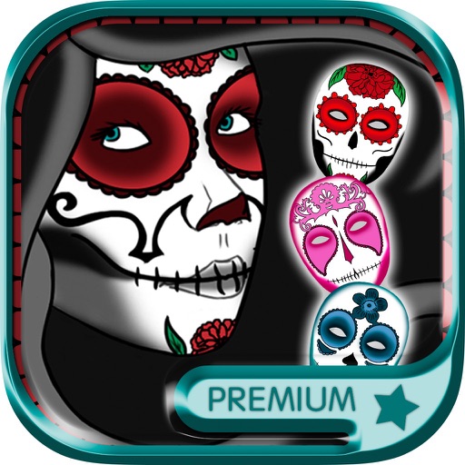 Sugar skull Mexican for Halloween – Premium