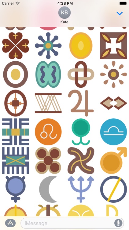 Zodiac Stickers for iMessage Daily Horoscope Signs