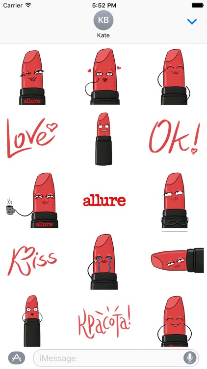 Allure Beauty Stickers